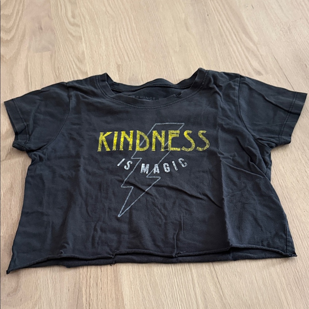 Prince Peter Collection Black Tee with Gold and White Design